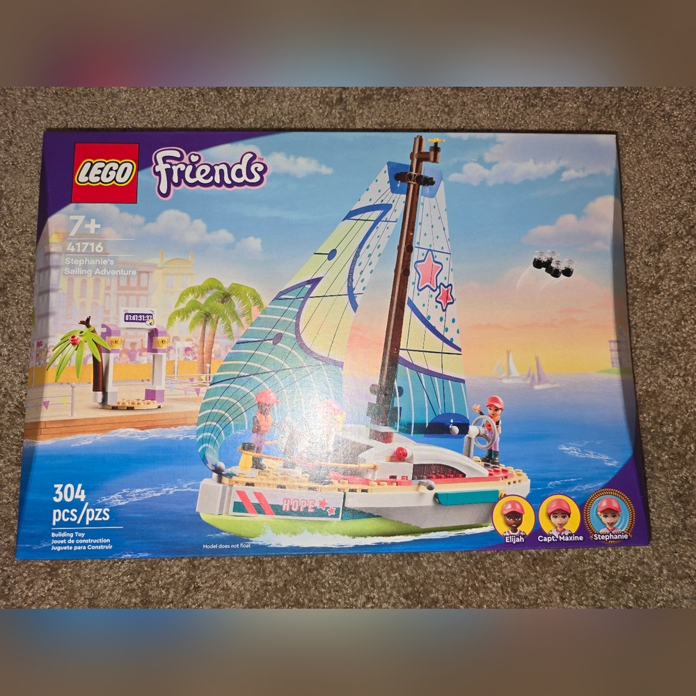 Lego Friends 41716 Stephanie's Sailing Adventure Set